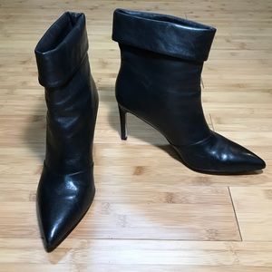 IVANKA TRUMP Black Heeled Booties